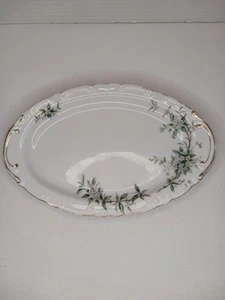 SPRINGTIME Japan China 18009 White Blossoms - 9" Small Platter - Picture 1 of 8
