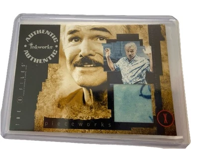 The X-Files Season 9 Pieceworks Costume Card PW1 - Burt Reynolds as Mr. Burt - Image 1 of 2