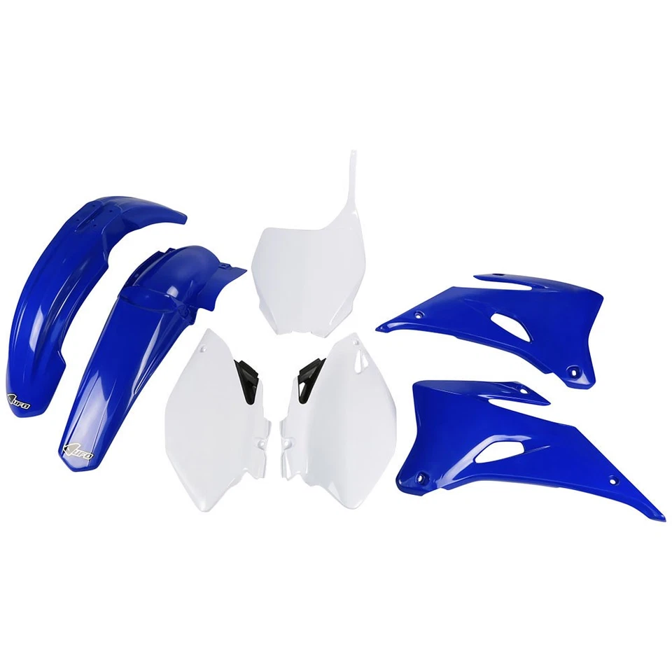 UFO Plastic Kit Set Complete Original Blue White Yamaha YZ250F YZ450F 2006-2009 - Image 1 of 1