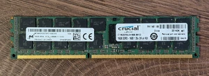 Micron 16GB 2Rx4 PC3L-12800R-11-13-E2 MT36KSF2G72PZ-1G6E1HF Cisco 15-13615-02 - Imagen 1 de 5
