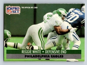 1991 Pro Set - Reggie White #620 Philadelphia Eagles - Picture 1 of 2