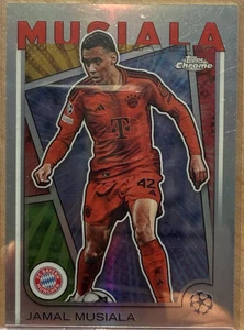 Jamal Musiala Hero Variation 2024-25 Topps Chrome UEFA Soccer (1:682 hobby) - Picture 1 of 2