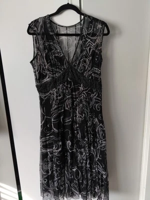 Vestido Babydoll Vintage Y2k ECI Malla Capricho Oscuro Romántico Hada Talla 10 Foto 1 de 4