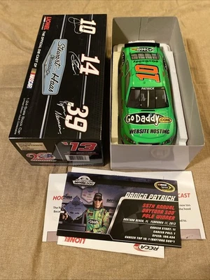 Danica Patrick #10 Go Daddy 1st Cup Pole Daytona 500 2013 1/24 Diecast New Rare - Image 1 of 4