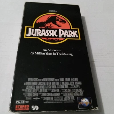 Jurassic Park by Steven Spielberg (VHS, 1993) - Image 1 of 3