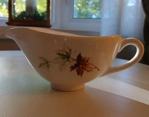 Vintage Maple Leaves Herbst Sauciere/Sahnekännchen - Bild 1 von 6