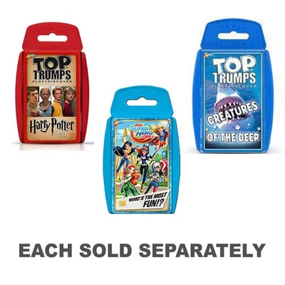 Top Trumps Educational Family Card Game for 2 to 6 Players Ages 6+ and Up - Image 1 of 3