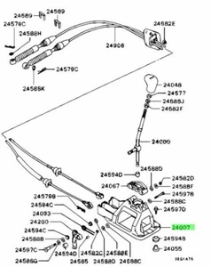Bracket, Gearshift Lever For: Mitsubishi Lancer Evo 4 5 6 7 8 9 CN9A CP9A CT9A - Picture 1 of 1