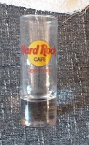 Hard Rock Cafe New York City rote Buchstaben großes Schnapsglas - gebraucht  - Bild 1 von 2