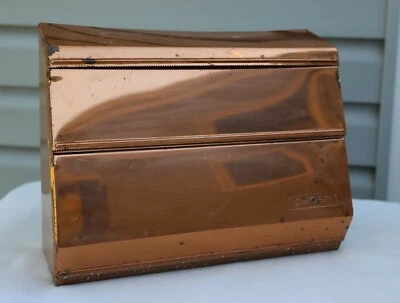REDUCED Vintage Lincoln Beautyware Copper Paper  Towel Wax Aluminum Foil Holder - Image 1 of 4
