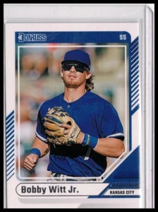 2024 Donruss #1 Bobby Witt Jr. Yellow Flood - Picture 1 of 2