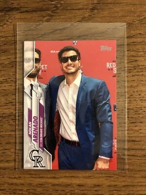 2020 Topps Mini On-Demand #U-50 Nolan Arenado Photo Variation Short Print SP - Image 1 of 2