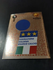 FIGURINA EURO 2004 PANINI SCUDETTO BADGE ITALIA n 221 NUOVA CON VELINA - Bild 1 von 2