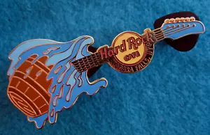 NIAGARA FALLS NY USA BARREL OVER THE WATERFALL GUITAR Hard Rock Cafe PIN - Picture 1 of 1