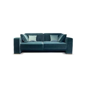 Cortezari Divano 2 posti "HERBIN" plisse' cm 224x92x80 H - Imagen 1 de 1