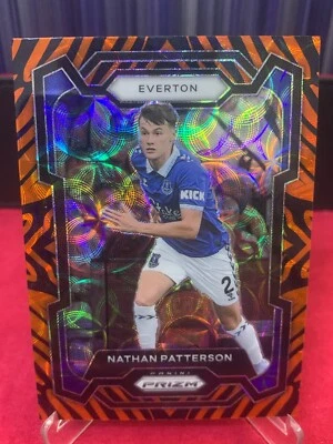 2023-24 NATHAN PATTERSON PANINI PRIZM PREMIER LEAGUE CHOICE TIGER STRIPE - Image 1 of 3