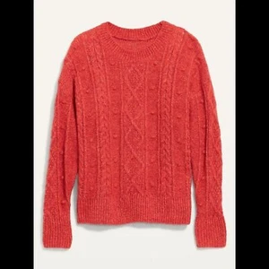 Old Navy Wollmischung festlicher Fair Isle Strickpullover Gr. L - Bild 1 von 7