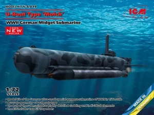 ICM Models 1/72 WWII German U-Boat Type Molch Midget Submarine ICM19 - Bild 1 von 5