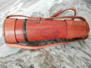 Antikes Vintage Messingteleskop nautisches maritimes Teleskop mit Ledergriff - Bild 1 von 8