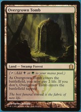 Overgrown Tomb Return to Ravnica NM Land Rare MAGIC CARD (ID# 249544) ABUGames
