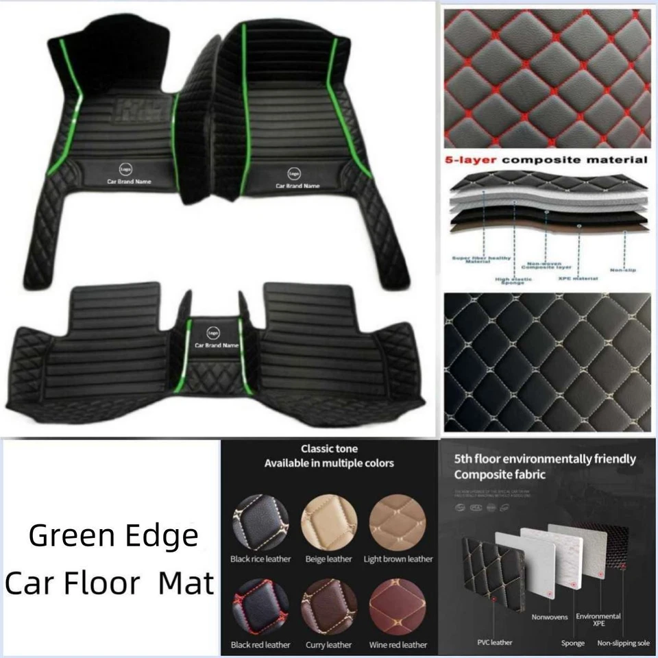 For Chevrolet Silverado Series Anti-slip Custom Car Floor Mats Cargo Liners Rugs - Изображение 1 из 4