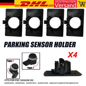 4x Parksensor Halter für VW Audi A3,A8,Q5 Q7 Porsche Skoda Seat BMW Benz 5504KP - Bild 1 von 19
