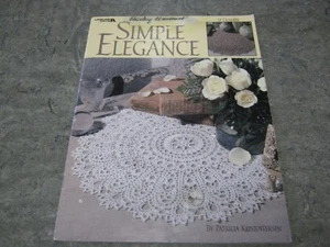 Patricia Kristoffersen - Simple Elegance - 9 Doilies - Leisure Arts - Picture 1 of 4