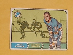 1968-69 Topps Hockey #115 Larry Keenan St Louis Blues