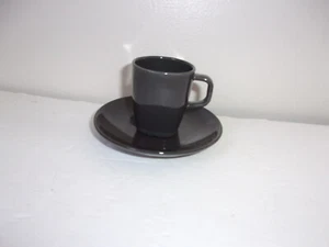 Ikea 365+ Susan Pryke Black Demitasse Cup & Saucer - Picture 1 of 5