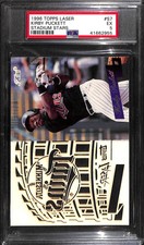 1996 TOPPS LASER STADIUM STARS #S7 KIRBY PUCKETT PSA 5 41662955