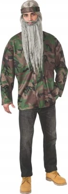 XLARGE - Rubie's Costume Men's Duck Hunting Season Hunter Camo Adult  Jacket - Image 1 of 3