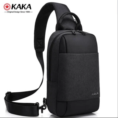 Kn 856 Великобритания отправки Кака мужские груди сумка с Usb зарядки через плечо сумка через плечо - Изображение 1 из 4