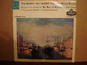 THE MODERN JAZZ QUARTET, ONE NEVER KNOWS, LONDON RECORDS 1959 EX - Picture 1 of 4