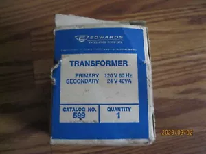 Edwards Signaling 599 120V/24V 40VA Transformer - Picture 1 of 4