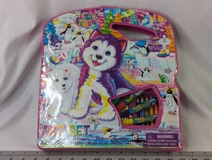 Lisa Frank Husky Dog Polar Bear Art Set USED 2015 - Picture 1 of 18