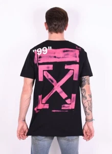 🔥[SALE]🔥 Off-White Black Stencil Logo Slim Tee Sz. XXS - Picture 1 of 13