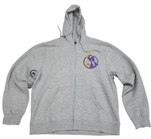 Disney World Parks Figment Imagination Grey Zipper Hoodie Epcot - Picture 1 of 3