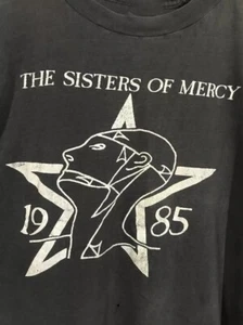 Vintage 1985 The Sisters of Mercy schwarz Unisex Baumwolle T-Shirt AN47342 - Bild 1 von 3