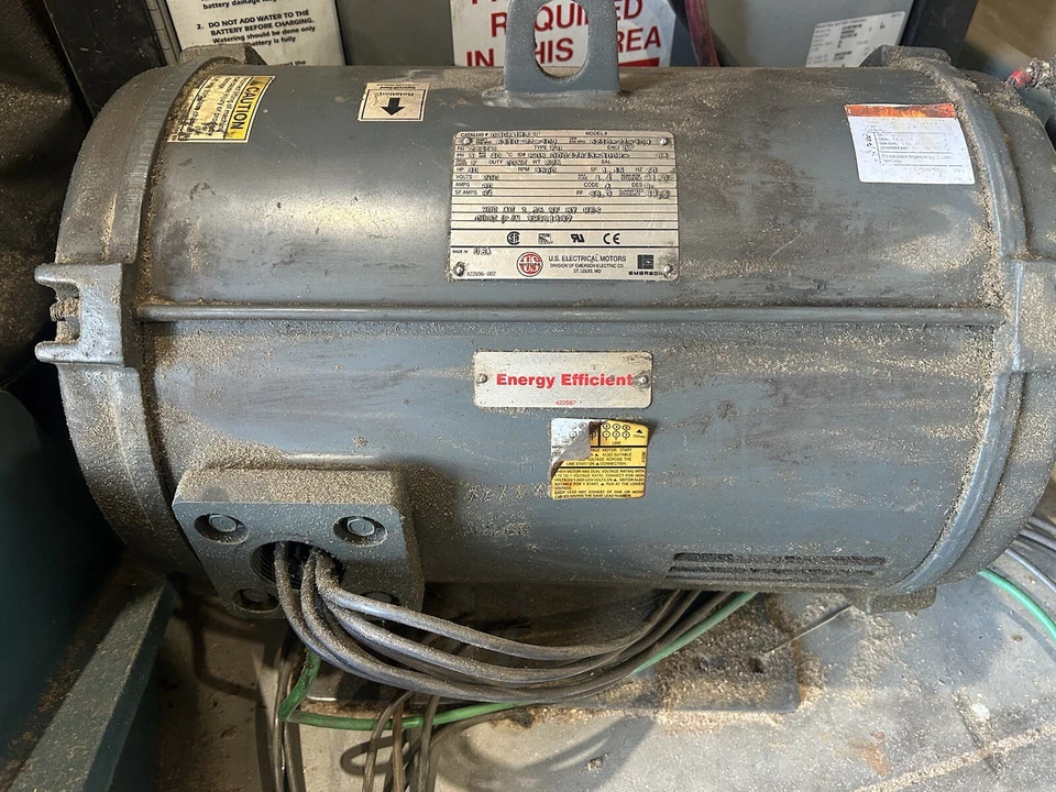 Ingersoll Rand 200V 3PH 30HP Compressor Motor - Model No: D30E 1HS-P - Image 1 of 4