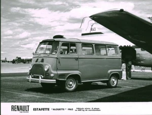 Photo de presse ancienne Estafette Renault  usine Billancourt modèle 1962 - Imagen 1 de 1