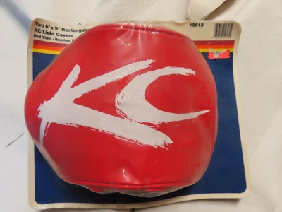 NOS sealed package 1980s 1970s KC fog driving lights foam covers Hilites - Image 1 of 4