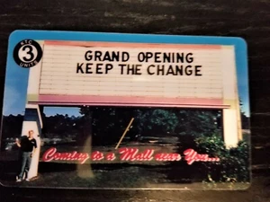 AmeriVox Phone Card. 3u Grand Opening of 'Keep The Change' 1995. New - Picture 1 of 2
