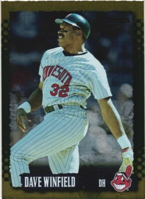 1995 Score - Gold Rush #80 Dave Winfield Cleveland Indians - Image 1 of 2
