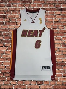 Adidas Miami Heat Champions 2012 Trophy Lebron James Jersey Men Size S - Picture 1 of 9