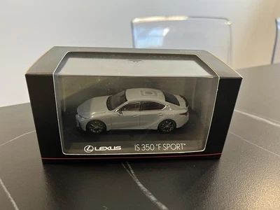 Kyosho 1/43 Lexus IS350 F Sport AWD Repainted Gray With Black/Red Interior - Image 1 of 4