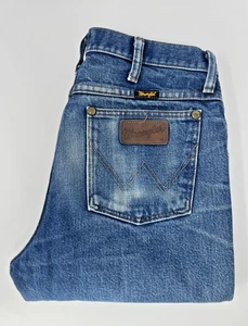 Wrangler Slim Fit Jeans W29 L34 Mens Blue 36MWZ Straight Leg Denim Zip Fly - Picture 1 of 18
