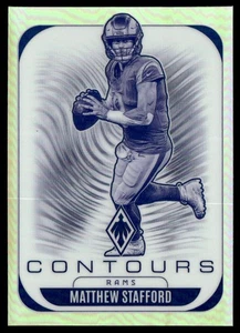 2025 Panini Phoenix Contours Silver Matthew Stafford #19 - Bild 1 von 2