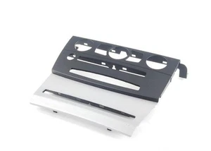 BMW Serie 5 E60 E61 Console Centrale Alluminio Copertura Originale 51456951039 - Foto 1 di 4