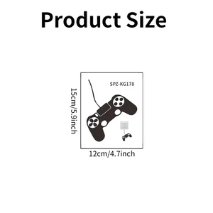 Adesivo per Interruttore Controller Console Di Gioco in PVC, Adesivo Da Parete p - Foto 1 di 17