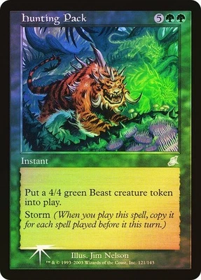 Scourge  MTG  FOIL   Hunting Pack  Magic - Image 1 of 2